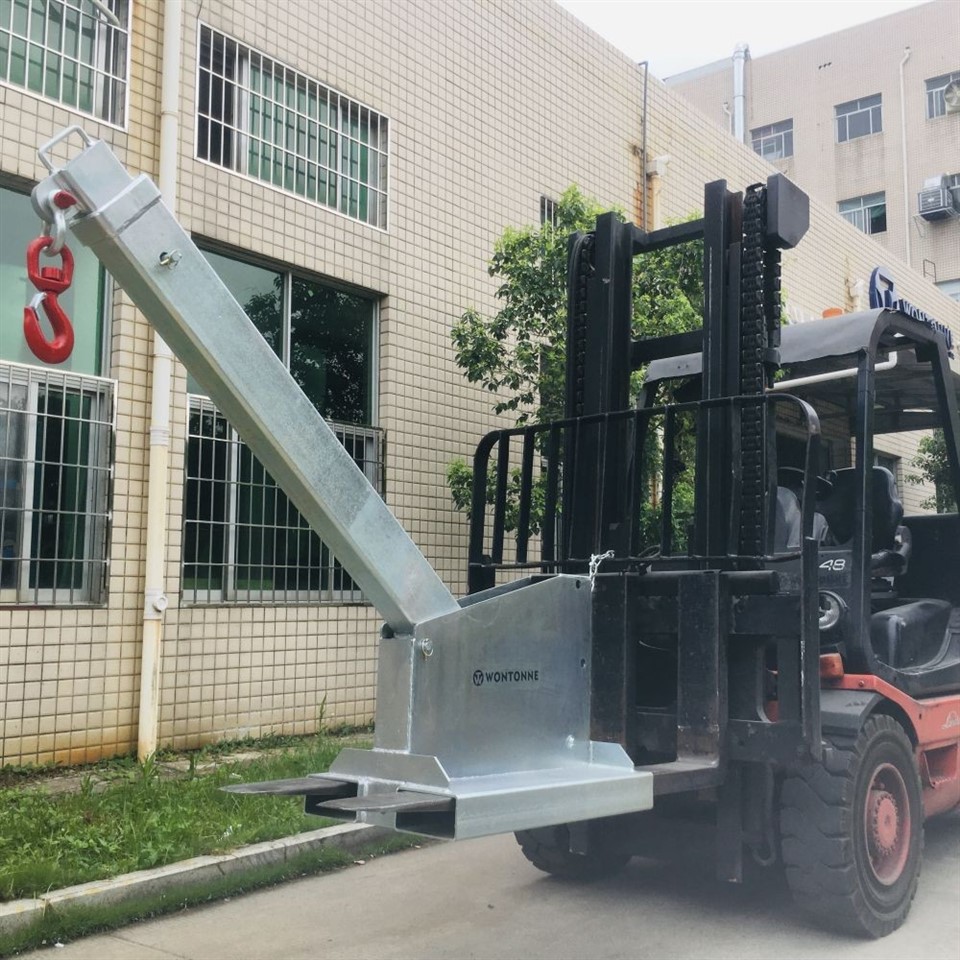 attachment-forklift-mounted -jib-crane